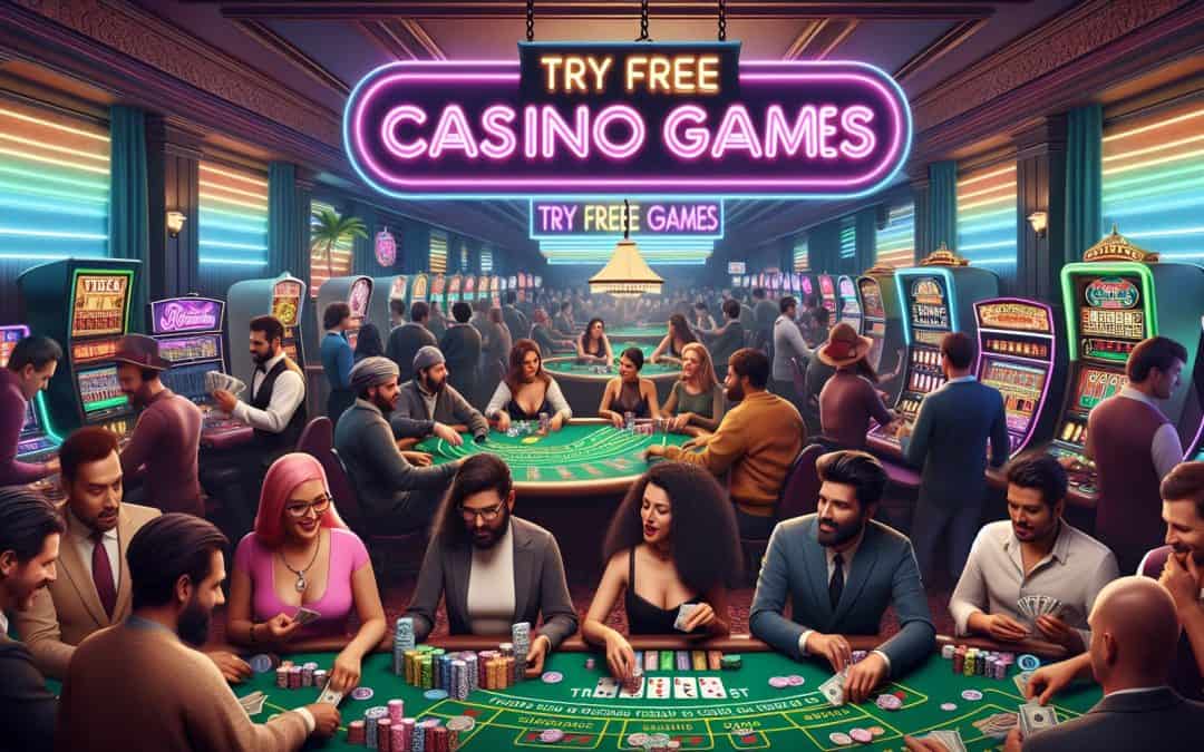 Besplatne casino igre: Kako vježbati bez rizika?