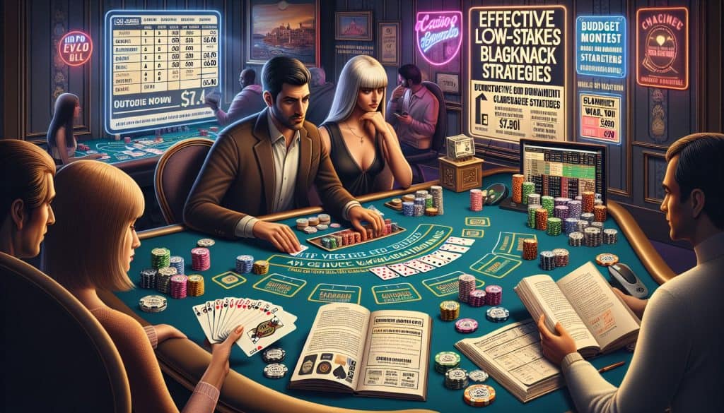 Koje su najbolje strategije za igranje blackjacka s niskim ulozima?