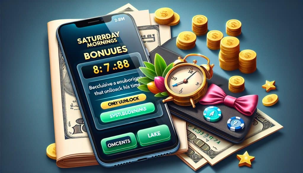 Bonusi koji se otključaju isključivo subotom ujutro Bonusi koji se otključaju isključivo subotom ujutro